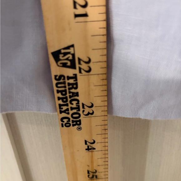 Quince 100% European Linen Short Sleeve Shirt Light Blue Size Med Cool Light - Picture 6 of 8